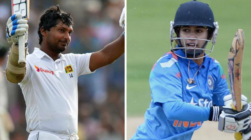 Smriti Mandhana often had the habit of copying the style of Sri Lankas legendary wicketkeeper-batsman Kumar Sangakkara in her younger days. (Photo: AP/ AFP)
