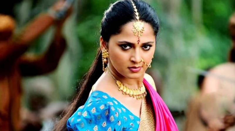 Anushka Shetty in a still from Baahubali 2. The actress looks different in many scenes because some of them were shot during the filming of part one of this franchise when she was much leaner.