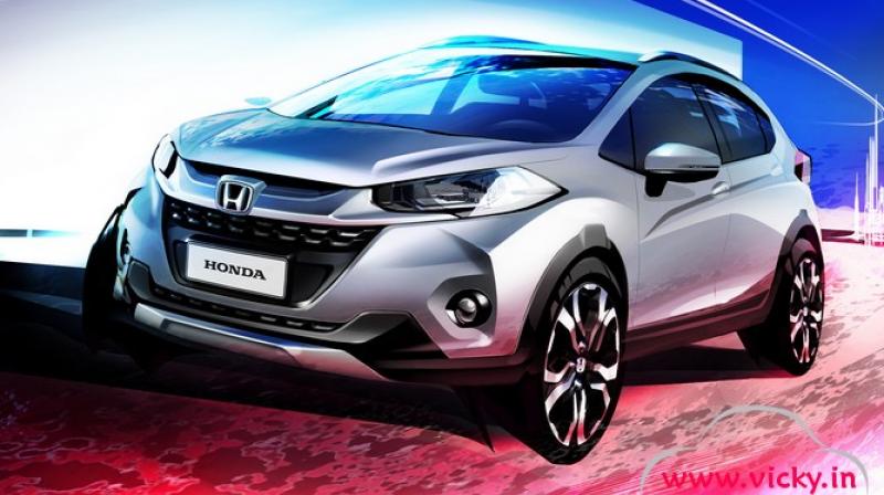 The Honda WR-V will come powered by the 1.2-litre petrol engine developing 90 PS of peak power and the 1.5-litre diesel motor delivering 100 PS.