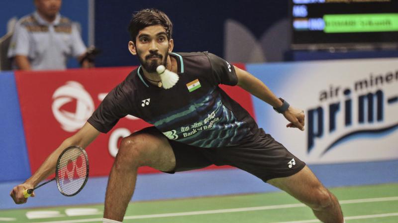 Kidambi Srikanth said the Asian Games provided tougher competition than the CWG with more top badminton playing countries competing in the former multi-sport meet. (Photo: AP)