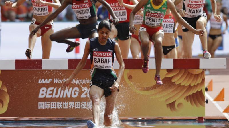 Lalita Babar said Commonwealth Games is not her priority as she doesnt have enough time to prepare for the event after taking a short break from athletics owing to her marriage. (Photo: AP)