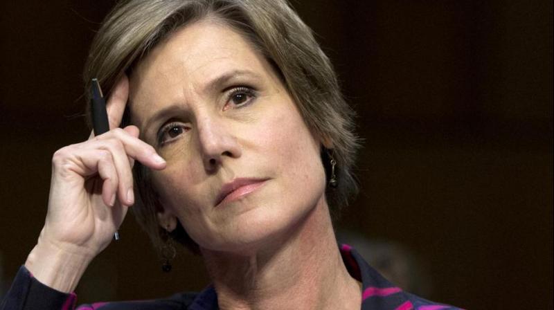 The acting attorney general, Sally Yates, has betrayed the Department of Justice by refusing to enforce a legal order designed to protect the citizens of the United States, the White House said in a statement. (Photo: AP)