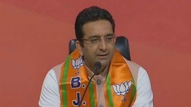 Fomer SP spokesperson Gaurav Bhatia (Photo: ANI)