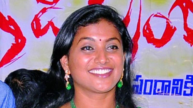 YSRC legislator R.K Roja