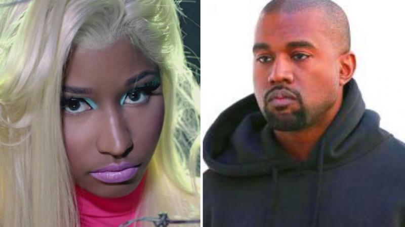 Nicki Minaj and Kanye West.