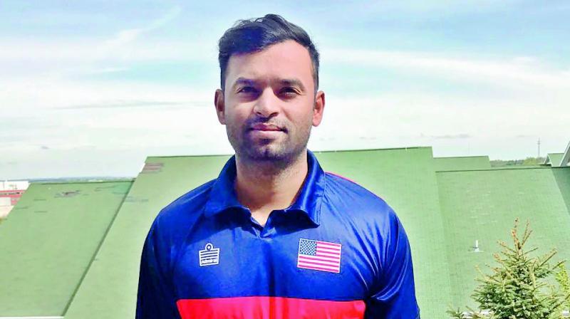 Cricketer Ibrahim stands tall as he has made his name even in America.