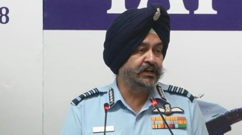 Air Chief Marshal B S Dhanoa said that no country in the world is facing the kind of grave threat that India is confronted with. (Photo: ANII/Twitter)