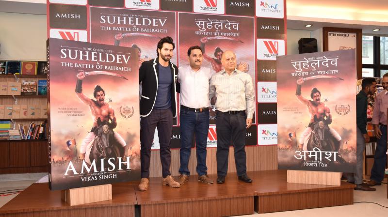Varun Dhawan launches Amishs latest book, says I am a big fan