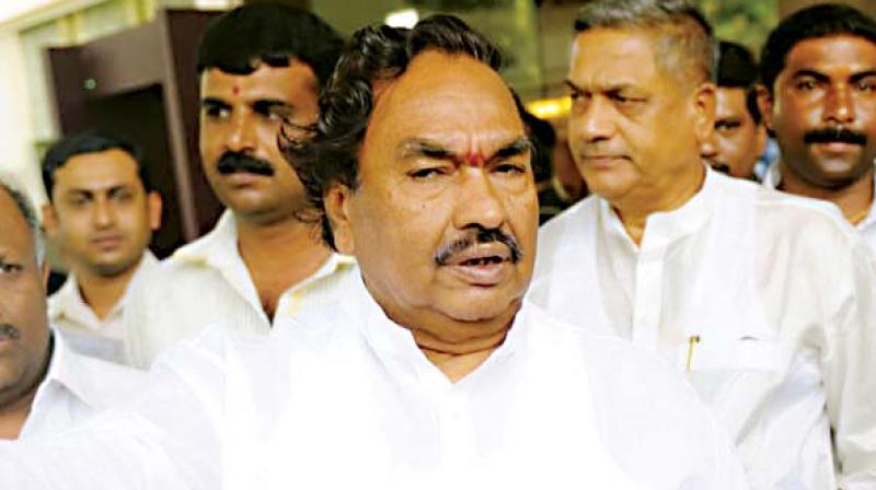 Opposition leader in the Legislative Council K.S. Eshwarappa in a file photo