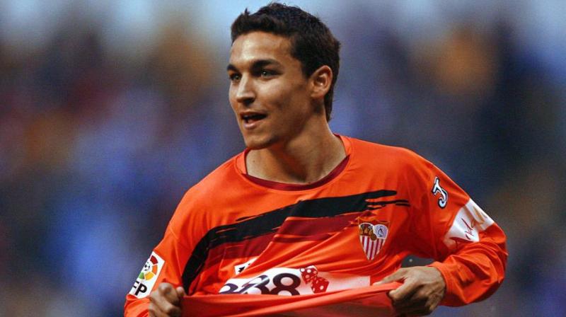 Jesus Navas made his professional debut with Sevilla in 2003 and played 393 games for his hometown club before signing for Manchester City in 2013 for 14.9 million pounds ($19.7 million).(Photo: AFP)