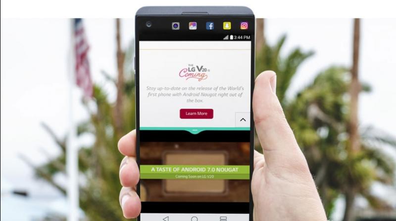 The LG V20 runs on Android 7.0 Nougat and has a 3200mAh removable battery. The LG V20 is a single SIM GSM smartphone.