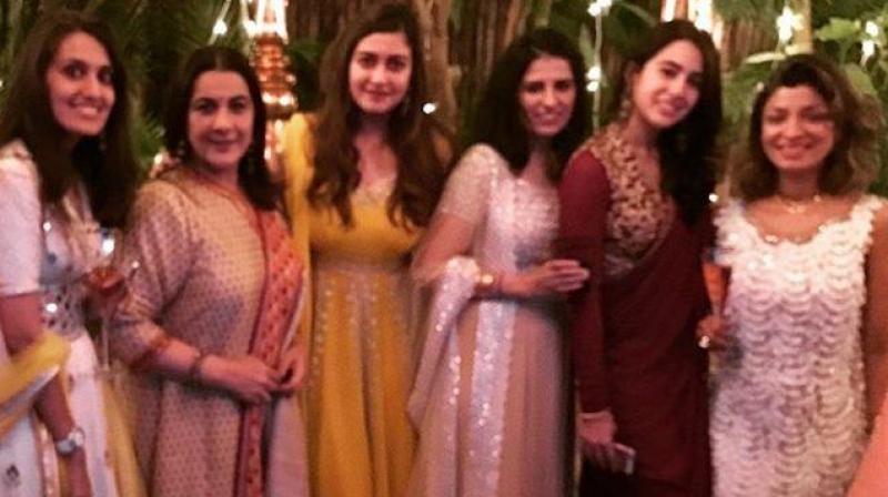 Sara Ali Khan looks more like mother Amrita than papa Saif in this Diwali pic