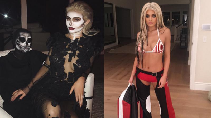 Kylie Jenner pulls a stunner, dresses up as Christina Aguilera at Halloween do