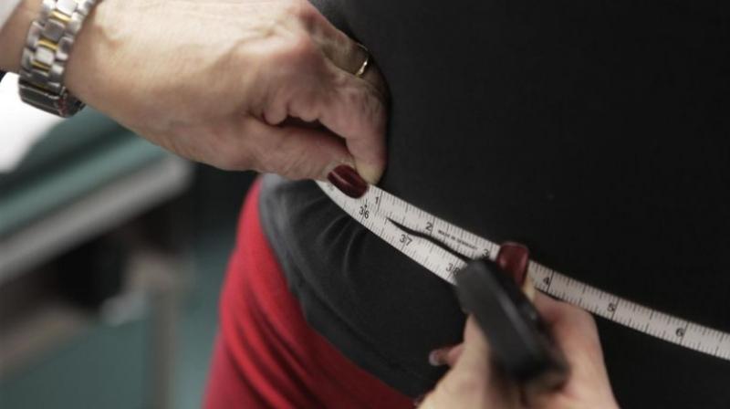 The increase in risk was eight per cent for every five cm increase in waist circumference (Photo: AFP)