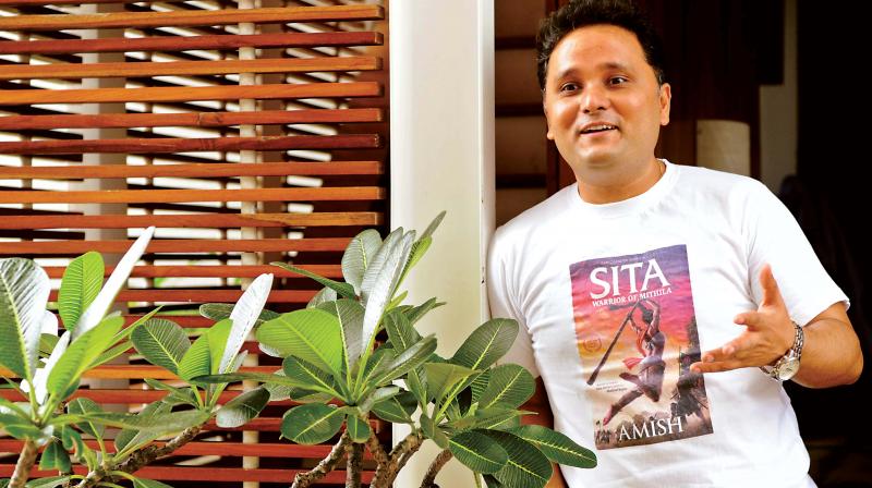 Amish Tripathi, his latest book, Sita: Warrior of Mithila, the second in the Ram Chandra Series, hit the stands in May.