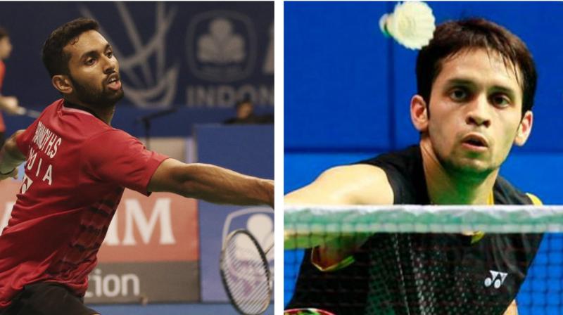 Prannoy will meet 10th seed Hong Kongs Wei Nan, while 15th seeded Kashyap will face compatriot and seventh seed Sourabh Verma. (Photo: AP/File)