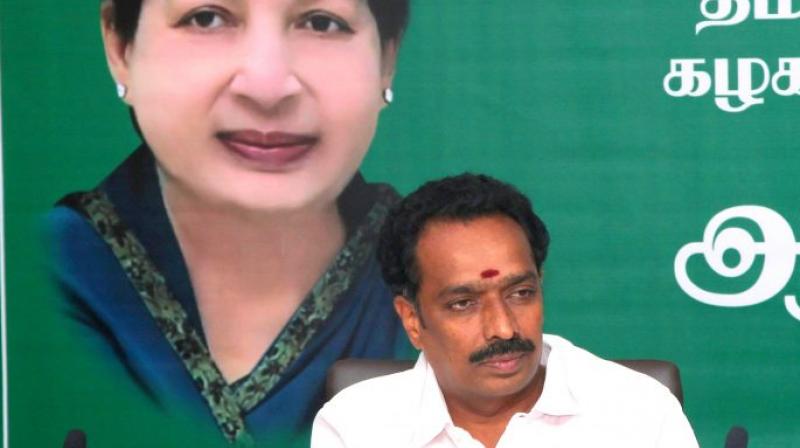 Tamil Nadu Transport Minister M R Vijayabhaskar (Photo: aiadmk.com)