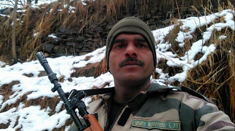 BSF jawan Tej Bahadur Yadav (Photo: Facebook)