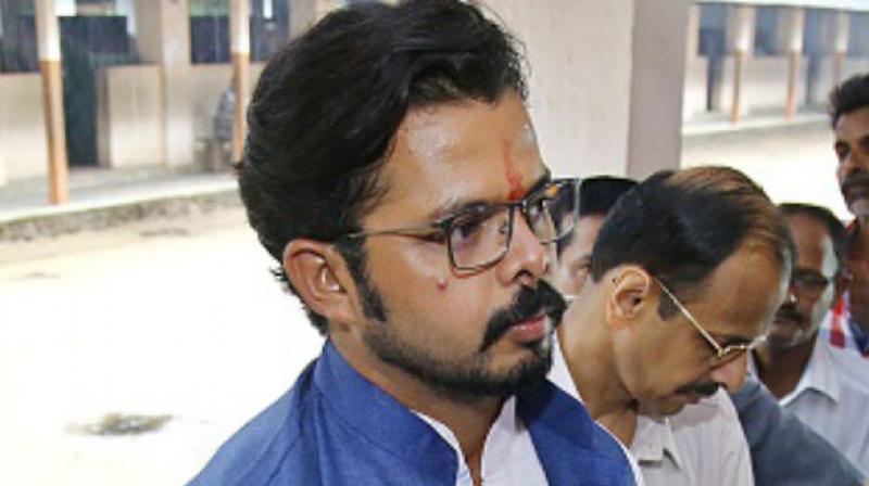 In his petition, Sreesanth had argued that the BCCI panel which inquired the matter had made its reports against him based on the information provided by the Delhi Police. (Photo: AFP)