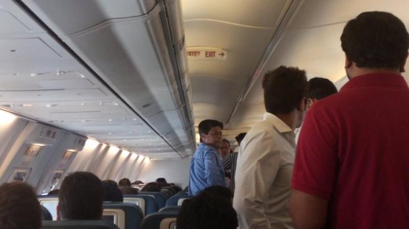 Image by @nitinvarma5n, who tweeted to Modi claiming the flight was hijacked. (Photo: File)