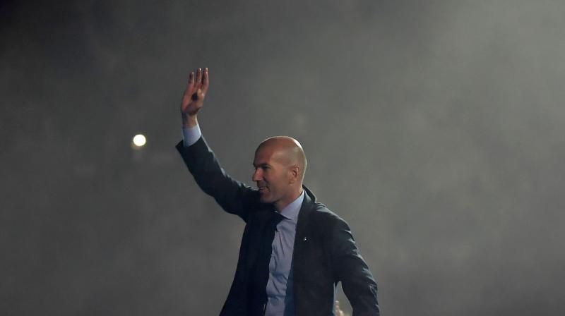 The 45-year-old became the first manager in history to win three successive Champions League titles. (Photo: AP)