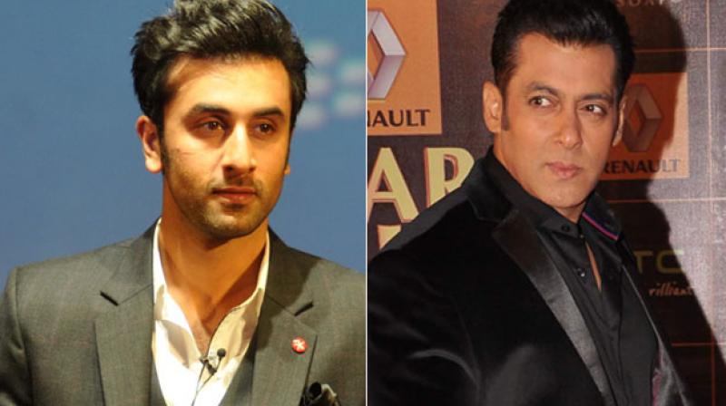 Salman has a history of not getting along with other stars and Ranbir is also reportedly one of them.