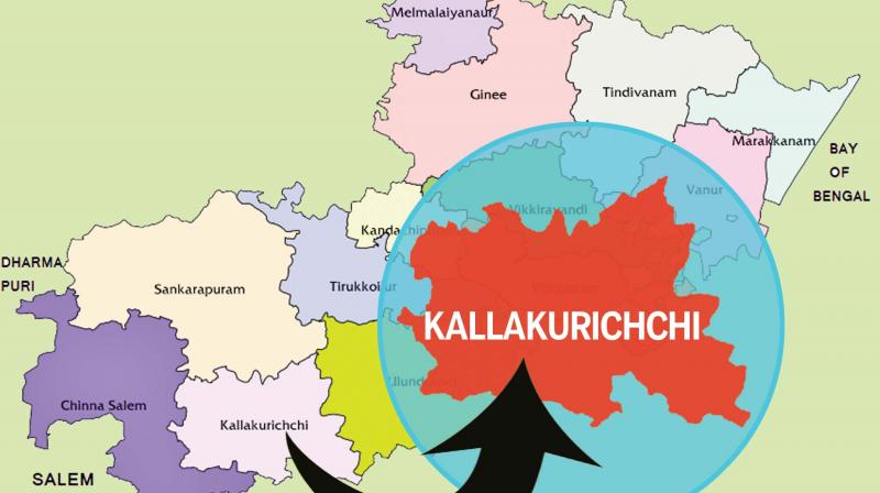 Till 1960, Kallakurichi was a village and it was upgraded into a Town Panchayat, then as Special Grade Town Panchayat and to Third Grade Municipality.