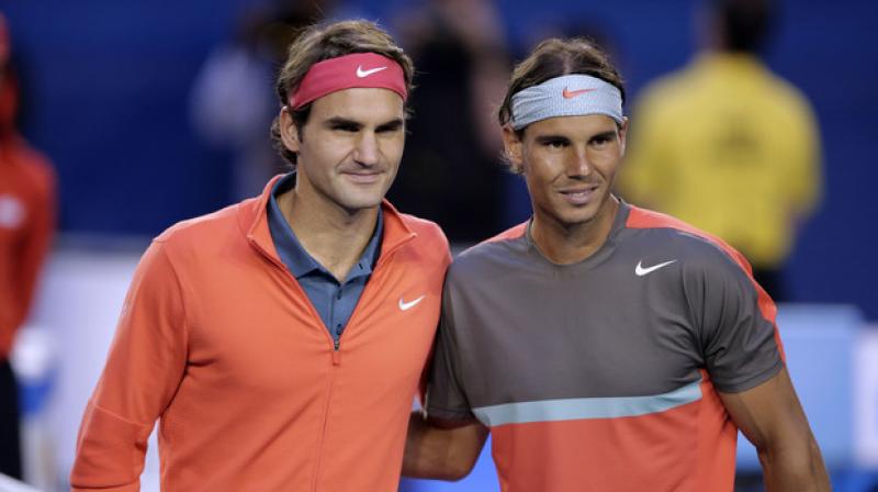 Rafael Nadal and Roger Federer are on course to face eachother in the Miami Open. (Photo: AP)