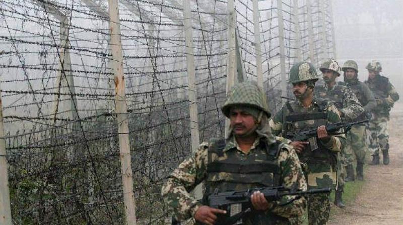 Army troops patrolling along the border in Jammu & Kashmir. (Photo: PTI/Representational)