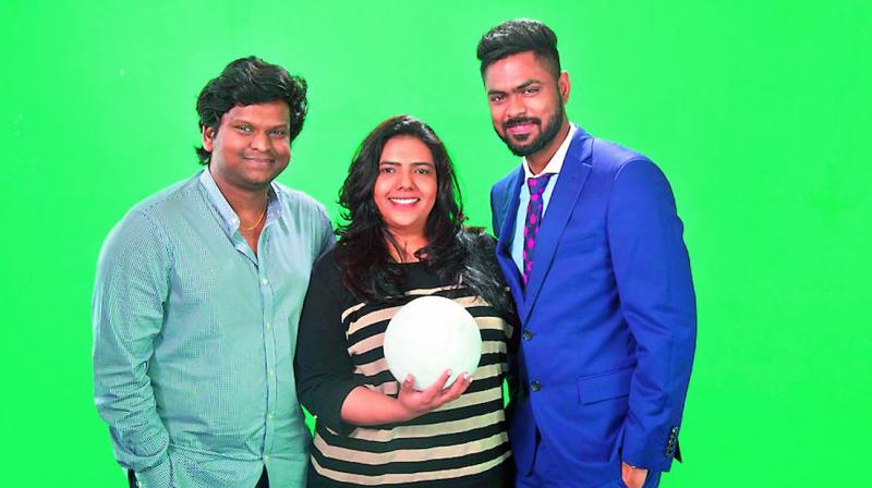 terrific trio:  Abhinandan, Nithya and Dinesh succeeded in shocking even the ISL, with the  marquee players they signed on.