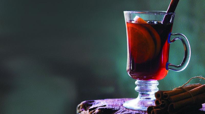 A more elaborated version of usual red wine is the mulled wine that has also become an inexplicable part of various celebrations in different parts of the world. (Photo- Sony Dinesh)