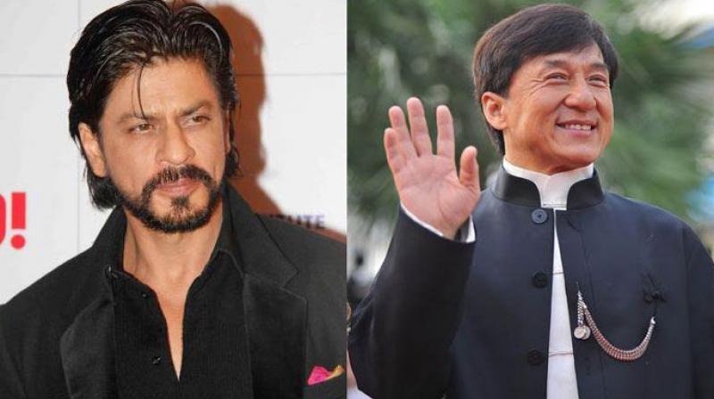 Shah Rukh Khan and Jackie Chan