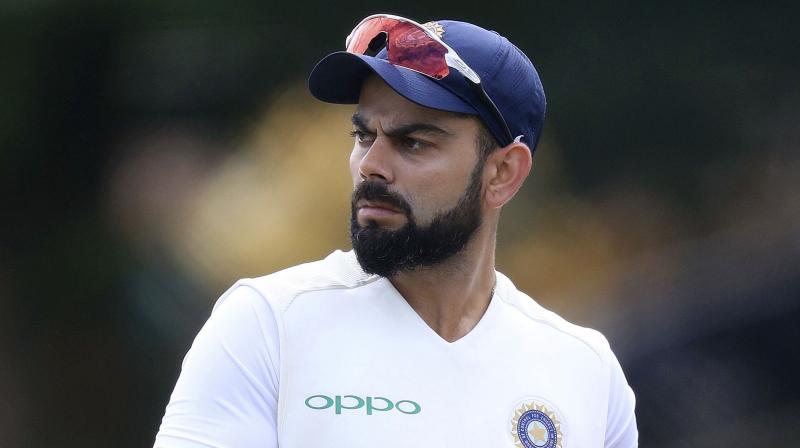 Fox Sports Australia posted a video on Facebook, saying,  Virat Kohlis favourite shot in England  to state that Kohli was out caught edging the ball 7 times out of his last 10 Test innings in England. (Photo: AP)