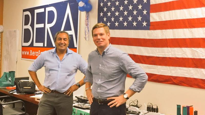 Ami Bera, 51, is the only Indian-American in the current Congress and is third ever elected to the House of Representatives after Dalip Singh Saund in 1950 and Bobby Jindal in 2000s. (Photo: Twitter)