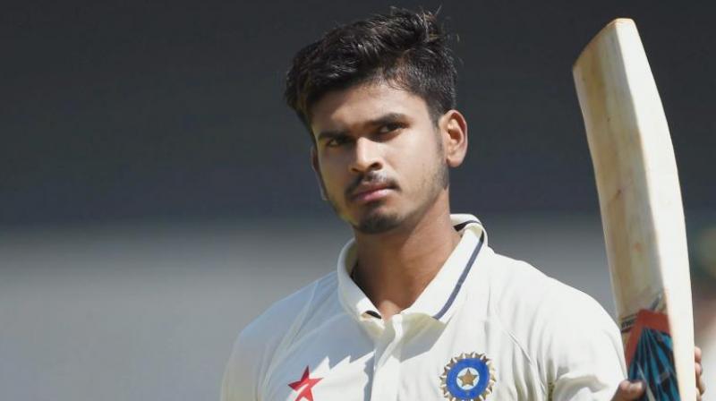 Iyers 11th first-class ton and his 187-run partnership with opener Akhil Herwadkar, who made 132, saw Mumbai make 371 for 5 before declaring in the second innings. (Photo:PTI)