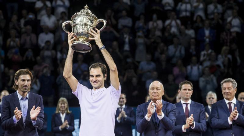 Federer lost only two sets during the week as he improved his head-to-head record to 17-6 over del Potro, with a third win in four matches against the former US Open champion in 2017.(Photo:AP)