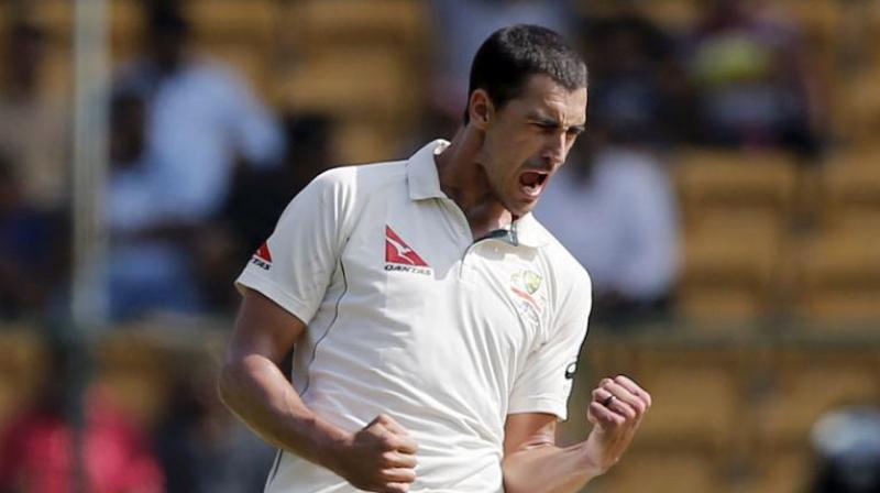 Starc finished with four for 56 from 20 overs to go with his career-best haul of eight for 73 against South Australia at Adelaide Oval late last month.(Photo:AP)