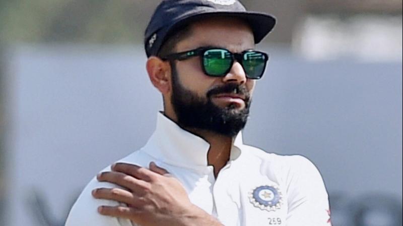 Virat Kohli said he could risk aggravating the injury while fielding, but felt no discomfort while batting. (Photo: PTI)