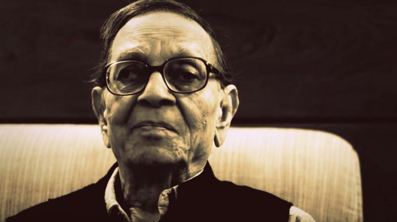 Kunwar Narain engaged with life with a passion that allowed him to tame it with his poetry. (Photo courtesy: Youtube)