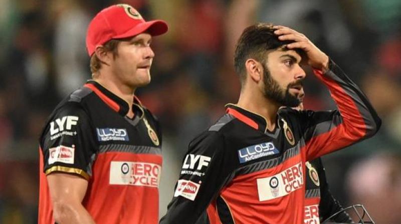 With a defeat against Rising Pune Supergiant, RCB has now lost four out of their five games in IPL 2017. (Photo: PTI)