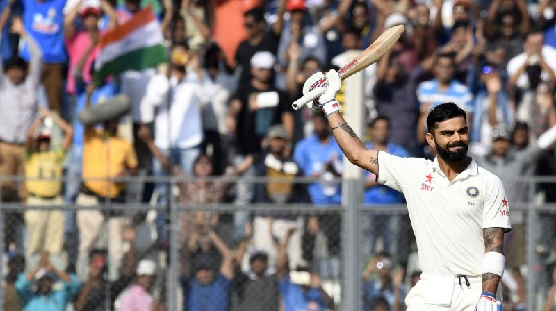 Virat Kohli scored a record-breaking double century against England, on Sunday. (Photo: DC)