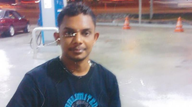 Prabagaran Srivijayan was arrested in April 2012 at Woodlands Checkpoint in the main causeway to southern Peninsular Malaysia. (Photo: Facebook)