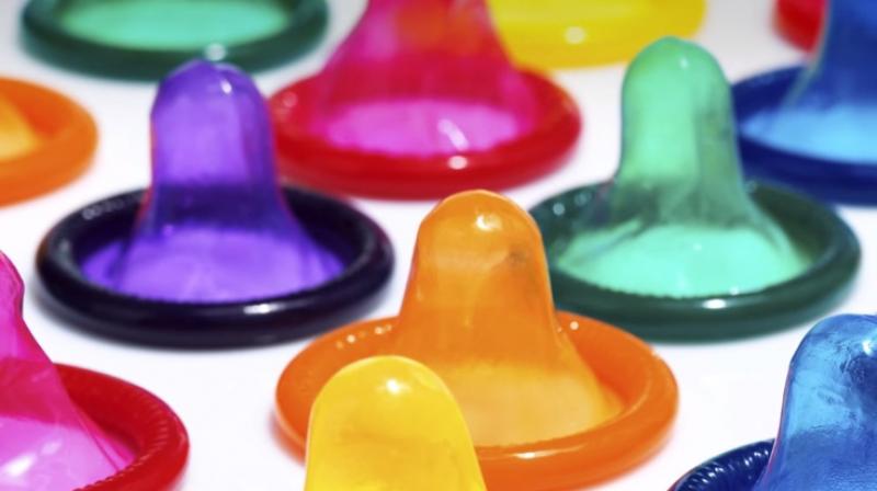 Condoms can be bought cheaply but sex workers and other vulnerable groups hesitate to purchase them from stores because of deep-rooted social taboos. (Credit: YouTube)