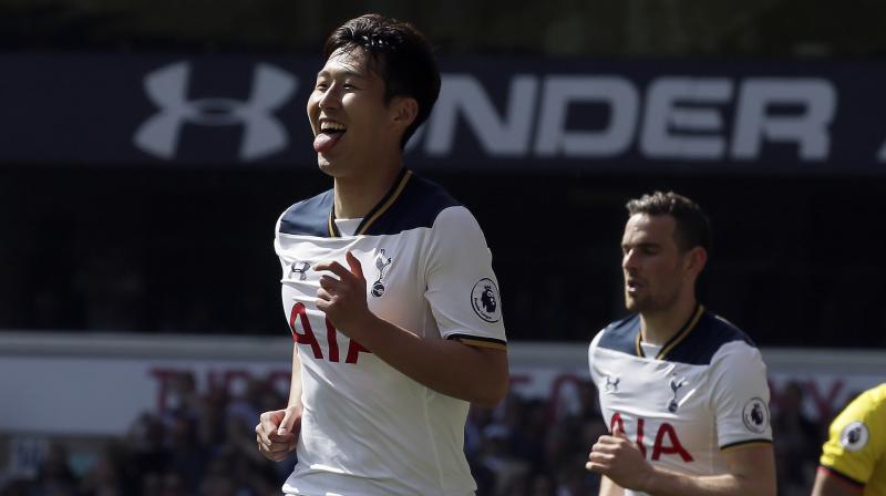 Spurs overwhelmed Watford at a sun-soaked White Hart Lane to register their 11th successive home win in the league. (Photo: AP)