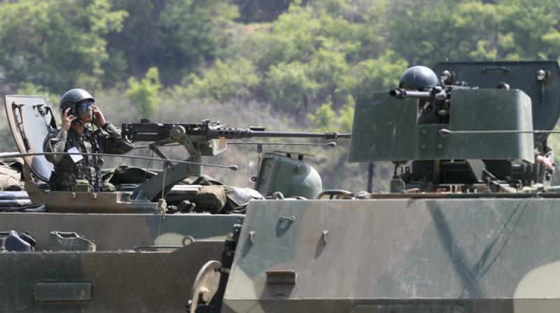 The exercise last year involved about 17,000 American troops and more than 300,000 South Koreans. (Photo: AP)