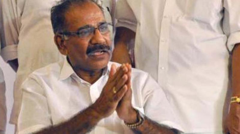 Kerala Chief Minister Pinarayi Vijayan said he has ordered the states DGP to probe the conspiracy that led to the scandal. In picture:AK Saseendran. (File Photo)