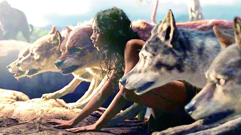 Still from the movie Mowgli.