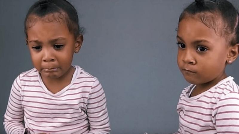 Twins Alexis and Ava are YouTube stars already at the tender age of three. (Credit: YouTube)