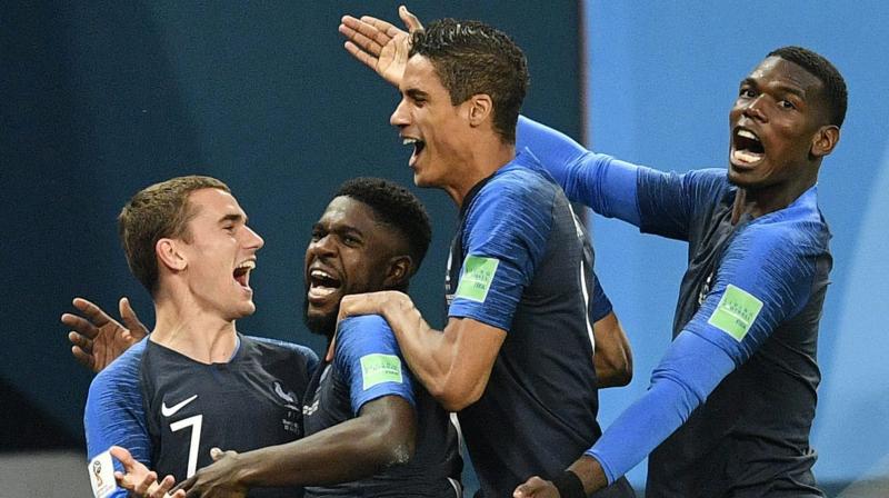 Antoine Griezmann, Paul Pogba and Kylian Mbappe will be in focus as France face Croatia as they target a second title to add to their victory on home soil in 1998. (Photo: AP)