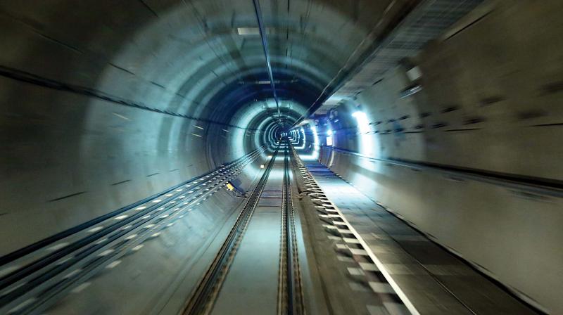 Metro tunnel in Saidapet. (Photo:DC)